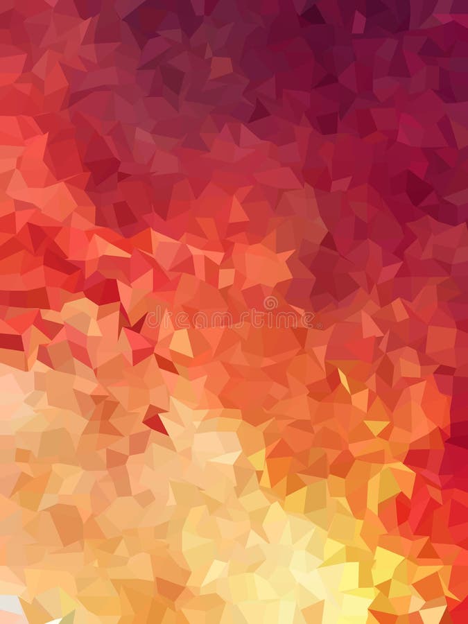 Rosso dell'estratto del fondo dei triangoli di colore del fuoco illustrazione di stock Rosso dell'estratto del fondo dei triangoli di colore del fuoco illustrazione di stock