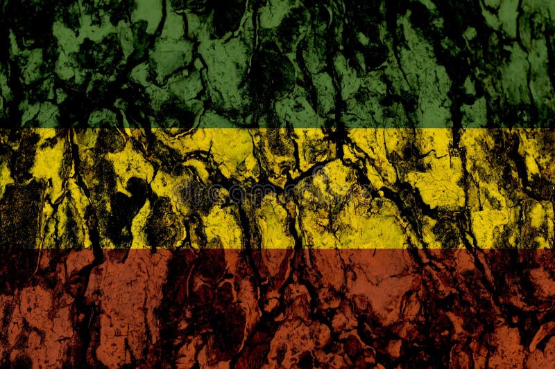 Rosso giallo verde sul fondo di legno di struttura, concetto del fondo di reggae immagini stock Rosso giallo verde sul fondo di legno di struttura, concetto del fondo di reggae immagini stock