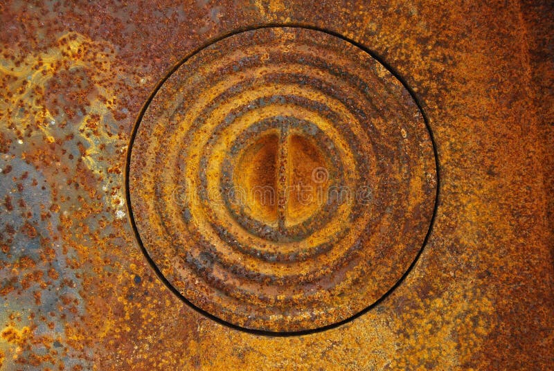 Rostige Metallbeschaffenheit mit geometrischen Formen stockbilder Rostige Metallbeschaffenheit mit geometrischen Formen stockbilder