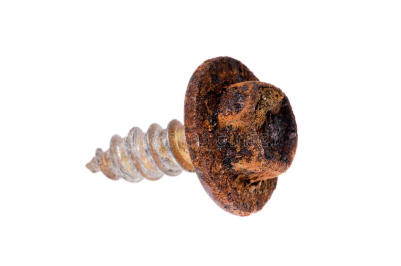 Rostige Schraube lizenzfreies stockfoto Rostige Schraube lizenzfreies stockfoto