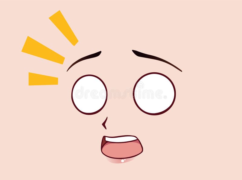 Cara Com Estilo Anime Zangado Com Olhos Fechados Nariz Pequeno E Símbolo  Animado De Boca Kawaii Ilustração do Vetor - Ilustração de irritado, olhos:  176475494