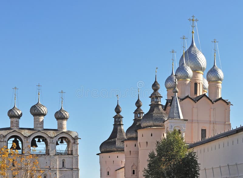 Κρεμλίνο στο Ροστόφ το Μεγάλο, Ρωσία στοκ φωτογραφίες