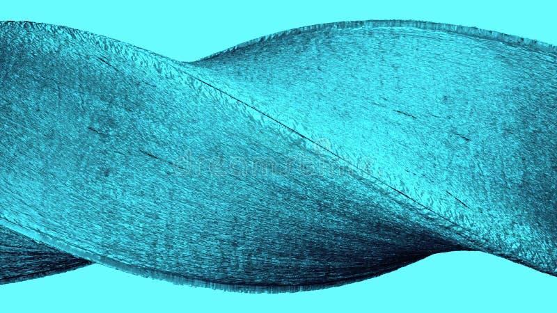 Rotation av tvinnad metall 3d-återgivning. datorn genererad abstrakt volymetrisk bakgrund vektor illustrationer
