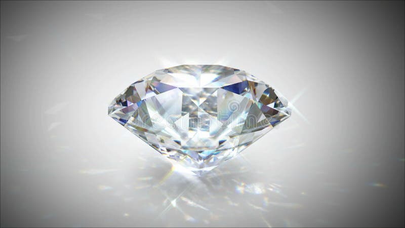 Rotation et diamant brillant