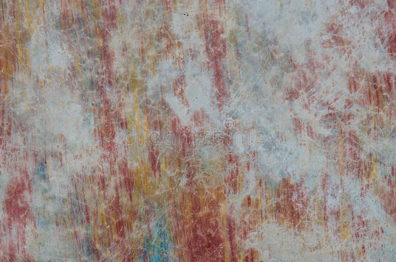 Rote blaue gelbe alte Schmutzzementwand-Hintergrundbeschaffenheit stockfoto Rote blaue gelbe alte Schmutzzementwand-Hintergrundbeschaffenheit stockfoto