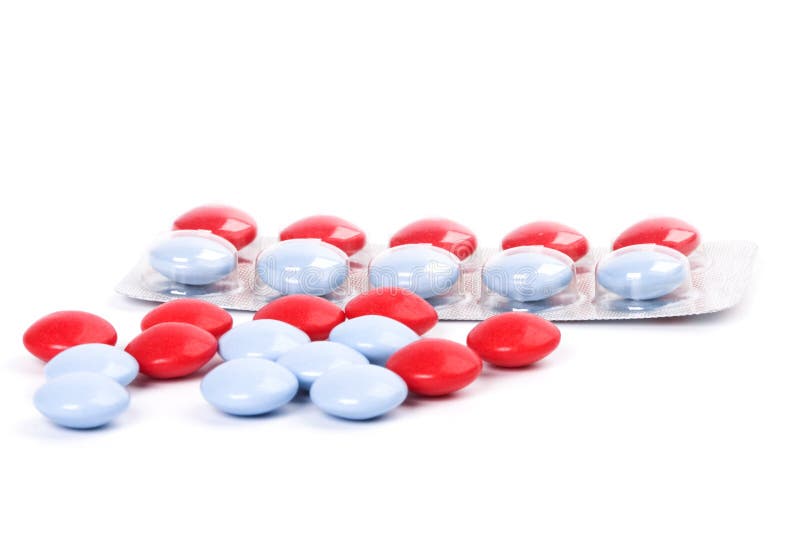 Rote und blaue Pillen