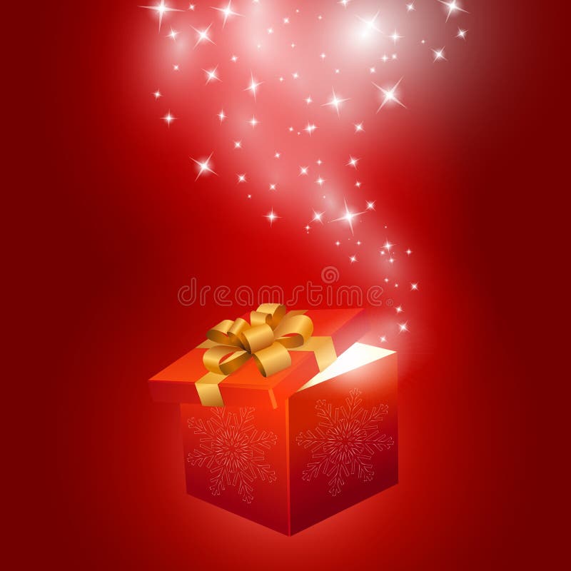 Red gift box abstract background. Vector eps10 illustration. Red gift box abstract background. Vector eps10 illustration