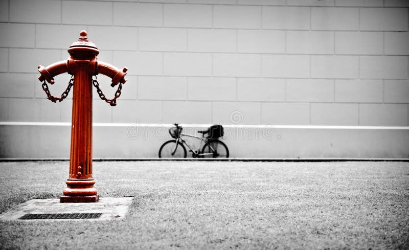 Roter Hydrant