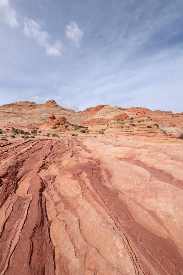 Roter Sandsteinstein Vertikale Stockbild Bild von stein, vertikale
