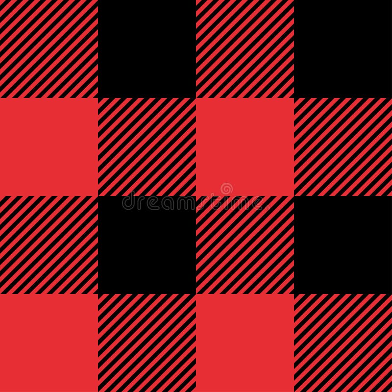 Red and Black Tartan plaid seamless abstract checkered pattern background for Christmas , Wedding, Birthday design cards/ Flat style vector illustration. Red and Black Tartan plaid seamless abstract checkered pattern background for Christmas , Wedding, Birthday design cards/ Flat style vector illustration.