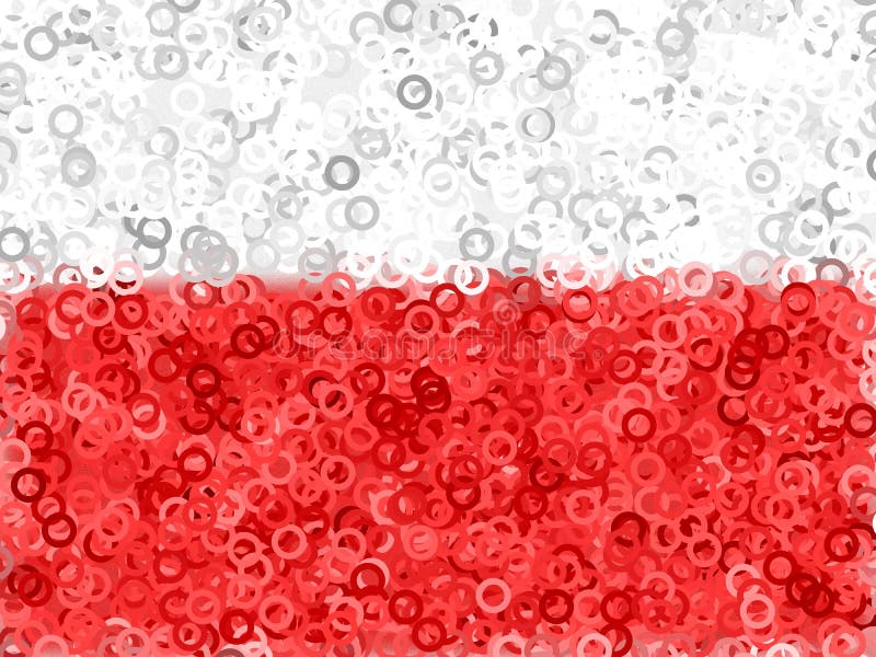 Roter Weißer Abstrakter Hintergrund Stock Abbildung - Illustration von