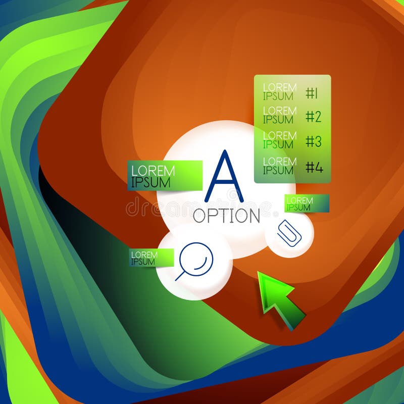 Roterende wervelings vierkante achtergrond, kleurenrechthoeken met stappend het mengen effect met steekproefinfographics of sloga vector illustratie Roterende wervelings vierkante achtergrond, kleurenrechthoeken met stappend het mengen effect met steekproefinfographics of sloga vector illustratie