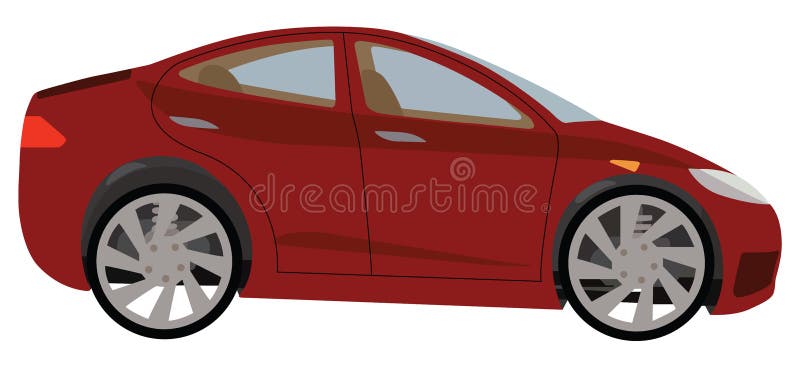  Rotes Auto