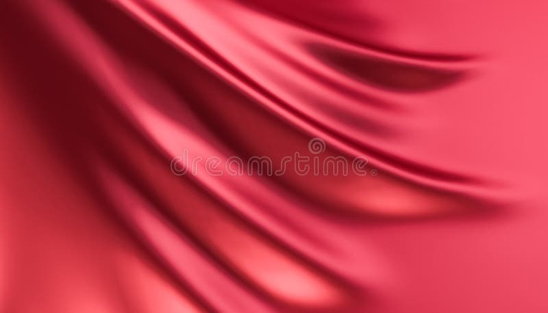 Rotes Gewebe drapieren stock abbildung Rotes Gewebe drapieren stock abbildung