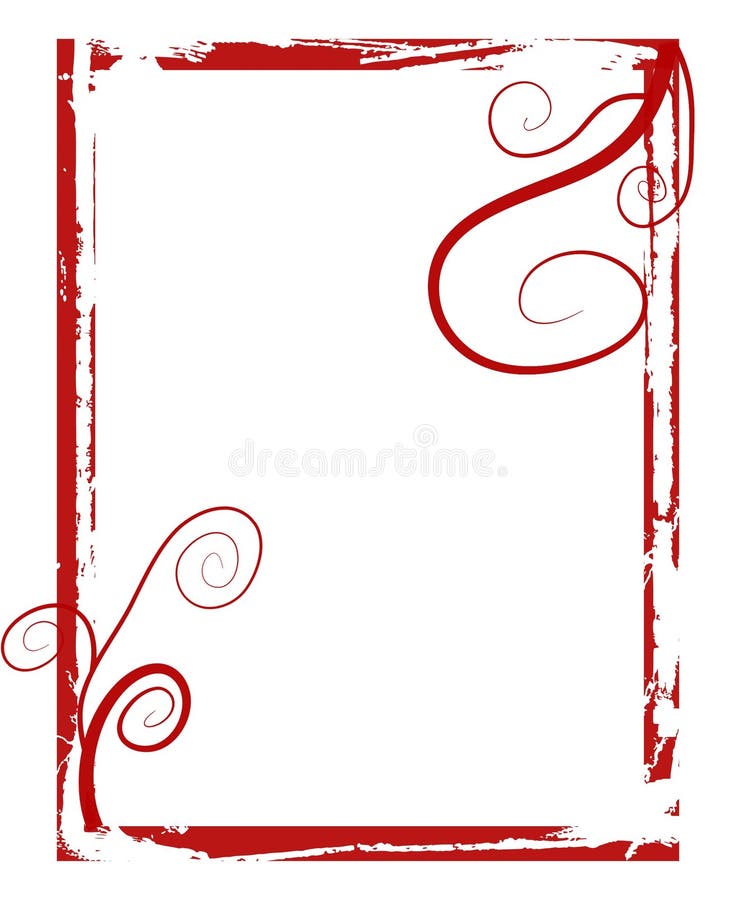 Rotes grunge wirbelt Feld vektor abbildung Rotes grunge wirbelt Feld vektor abbildung