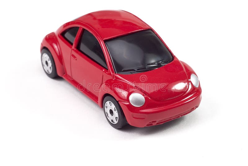 Rotes Spielzeugwirtschaftlichkeitauto