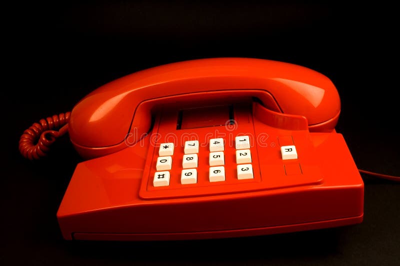 Rotes Telefon lizenzfreie stockfotos Rotes Telefon lizenzfreie stockfotos