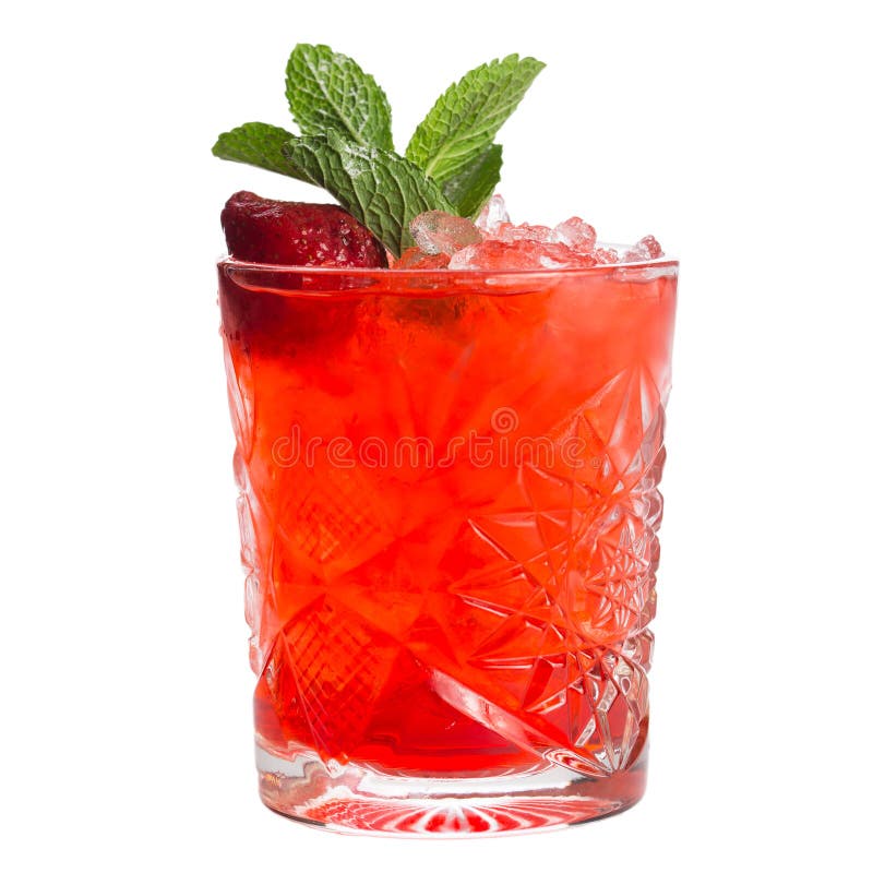 Rotes tropisches Cocktail lizenzfreie stockfotos Rotes tropisches Cocktail lizenzfreie stockfotos