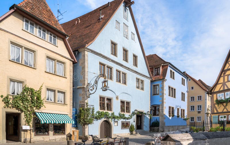 Rothenburg Ob Der Tauber, Germany Stock Photo Image of bavaria