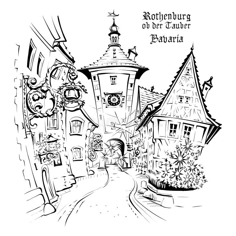 Rothenburg ob der Tauber, Tyskland