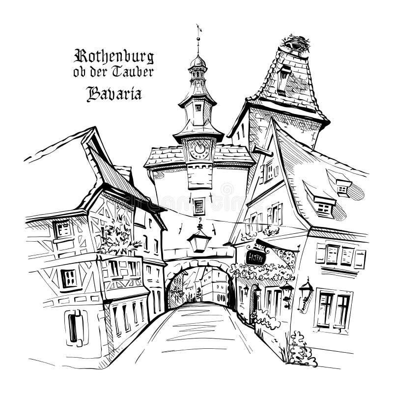Rothenburg ob der Tauber, Tyskland