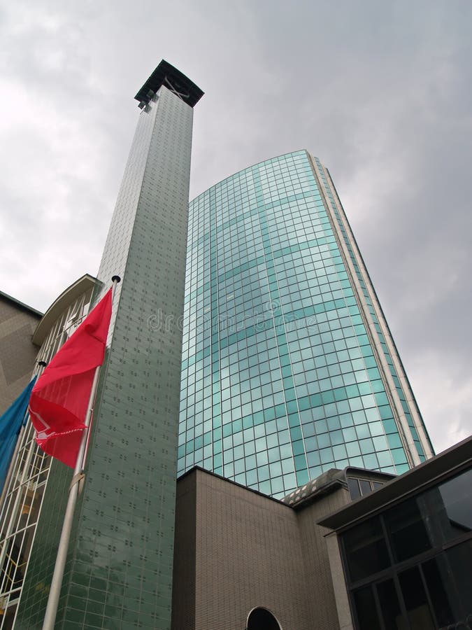 Rotterdam, Modern corporate building