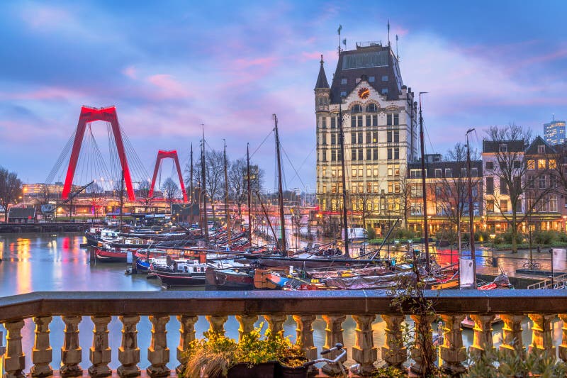 Rotterdam, Netherlands from Oude Haven Old Port