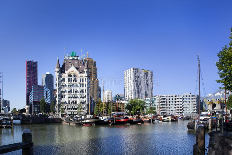 Oude Haven in Rotterdam royalty free stock photo Oude Haven in Rotterdam royalty free stock photo