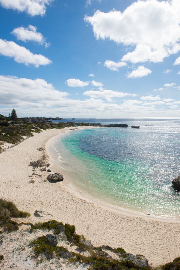 Rottnest Island Western Australia Perth Beach Stock Photo - Image of ...
