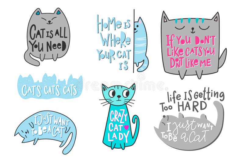Rotulação louca das citações da camisa da senhora do gato do amor