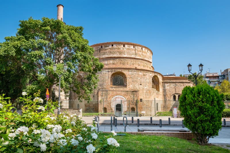 Rotunda of Galerius. Thessaloniki, Greece royalty free stock images Rotunda of Galerius. Thessaloniki, Greece royalty free stock images