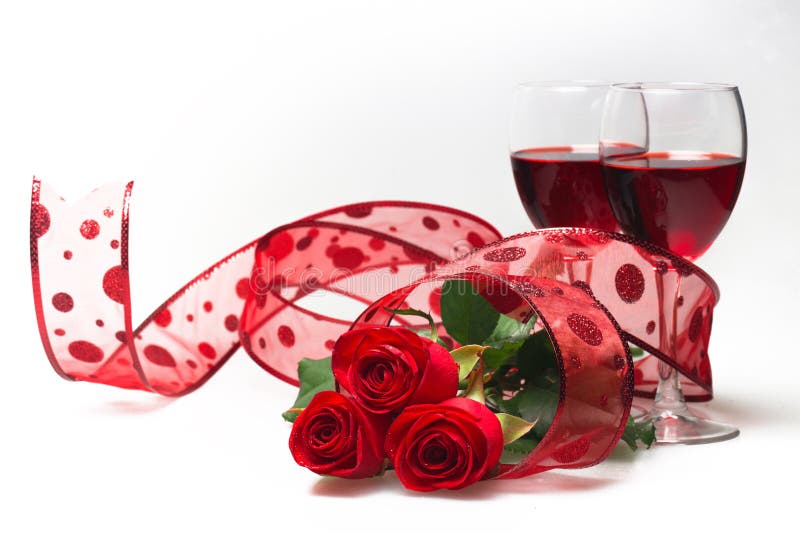 Rotwein und Rosen stockfoto Rotwein und Rosen stockfoto