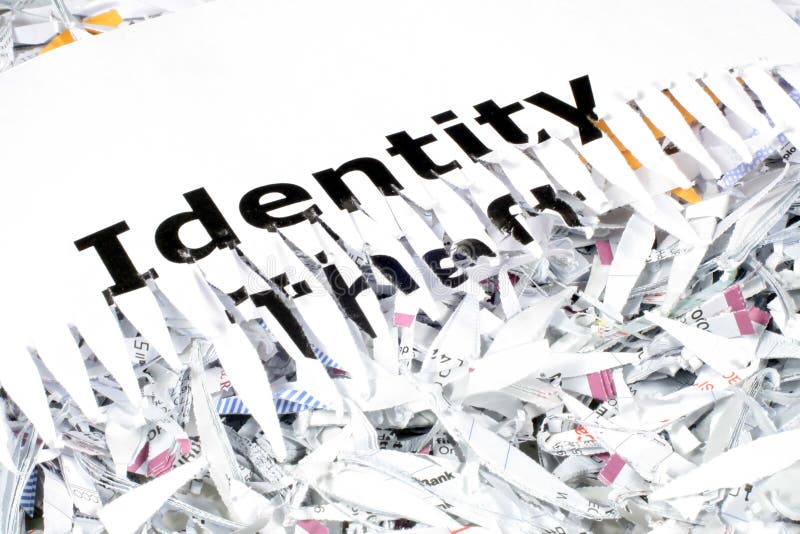 Roubo de identidade imagem de stock Roubo de identidade imagem de stock