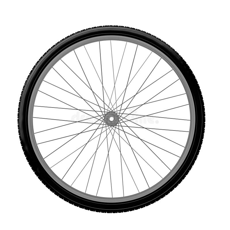  Roue  De Bicyclette De Dessin  Illustration Stock 