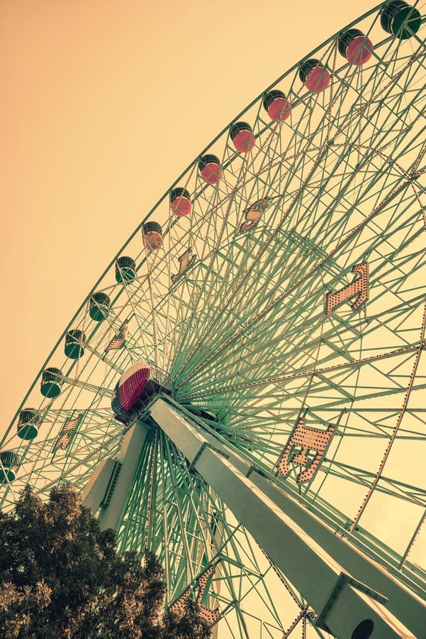 Roue de ferris de Texas Star image stock Roue de ferris de Texas Star image stock