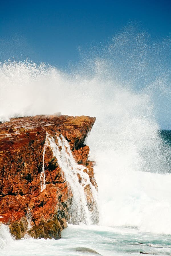 Rough coast of the Cape of Good Hope, South Africa