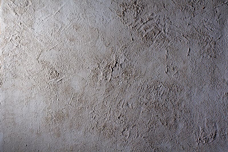 Rough Plaster Wall Yellow with Obvious Divorces on the Surface, Texture