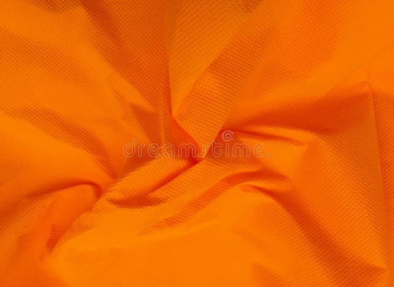 Rough Porous Orange Nonwoven Fabric Surface Background Stock Image Image of fabric, porous