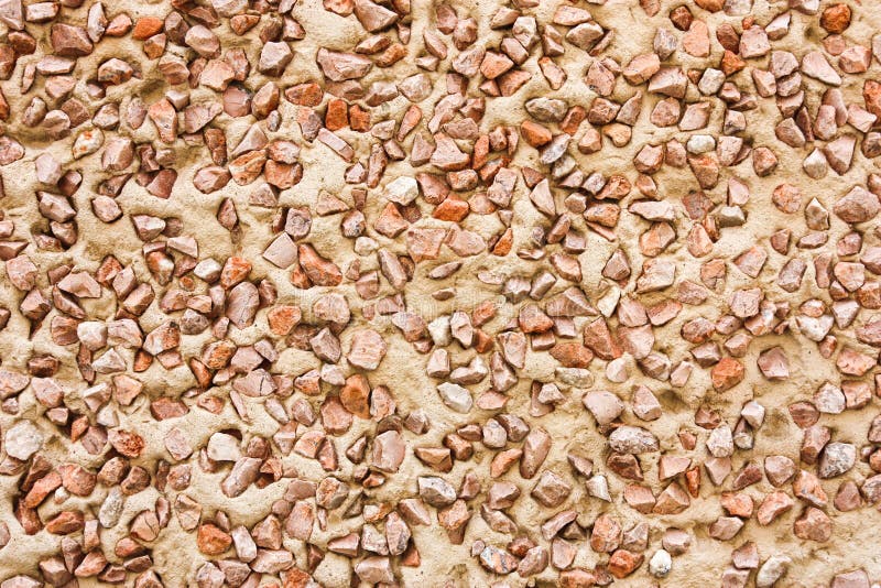 Rough surface of small pebble stone stock images