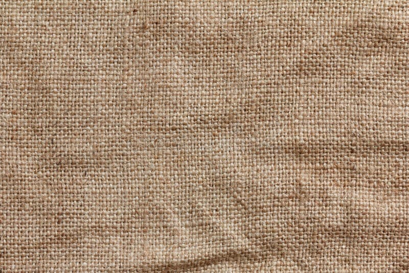 Rough Texture of Burlap, Textile Background Closeup Stock Photo - Image ...
