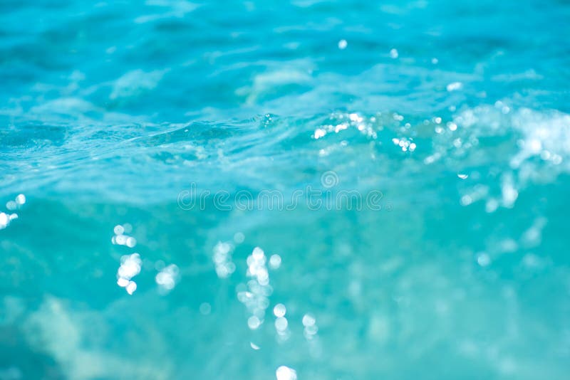 Rough Water from Waves. Water Splash. Stock Image Image of liquid
