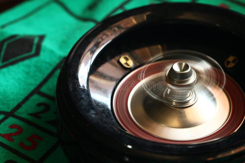 Roulette equipment scene. stock photo. Image of green 141556370