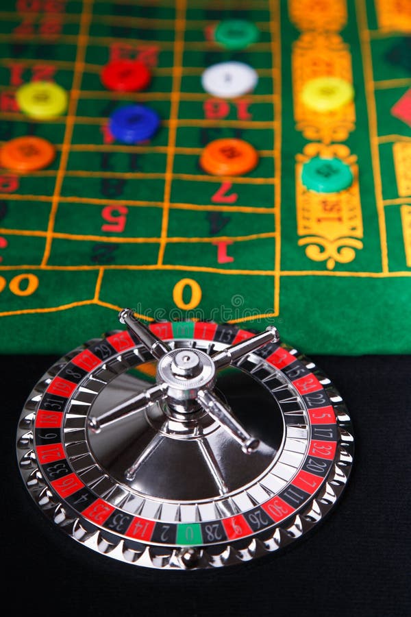 Roulette Table In Las Vegas Stock Image Image of game, icon 8495857