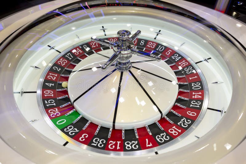 Roulette Table in Casino Modern Stock Image Image of problem, gamble