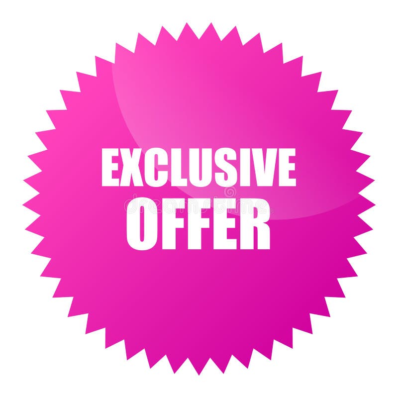 Exclusive offer