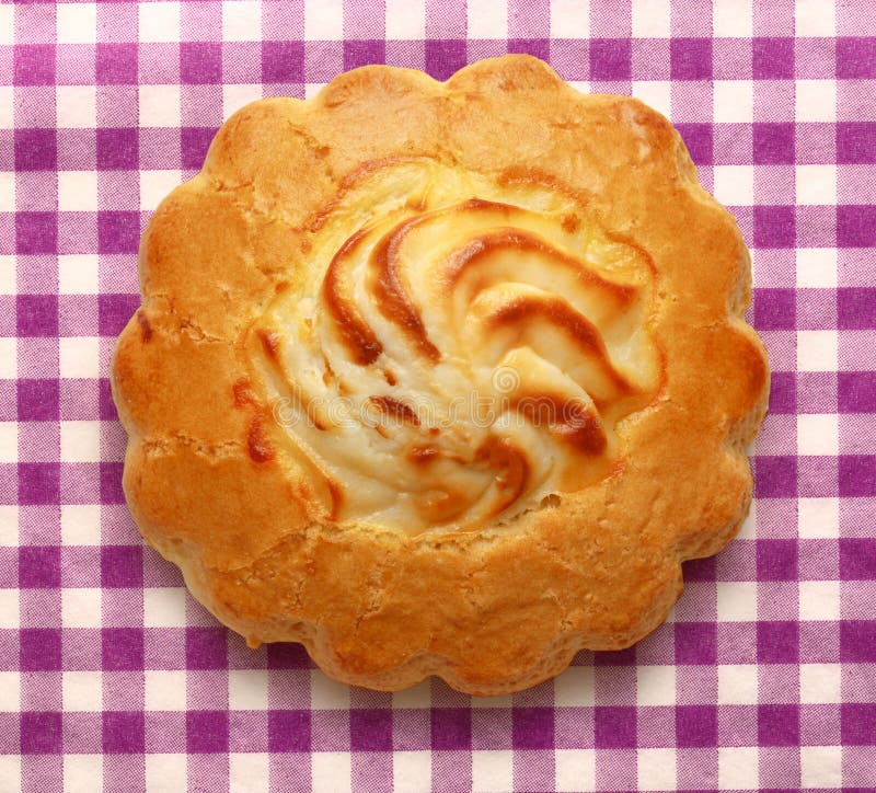 Round biscuit with filling stock image. Image of cream 53194741