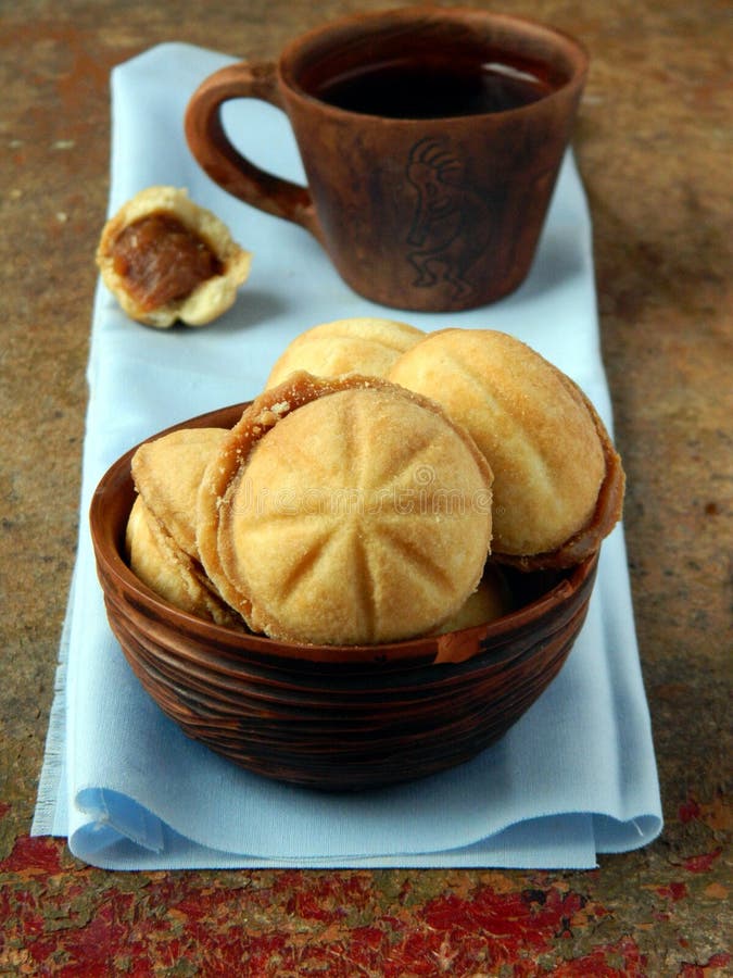 Round Biscuits with Filling Stock Image Image of milk, round 26905659