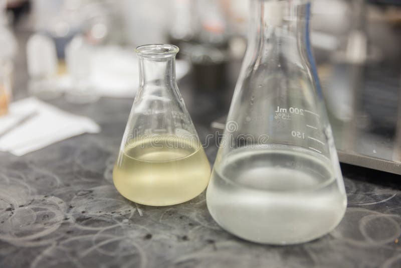 Round Bottom Flask and Burette Clamp Stock Photo Image of glassware