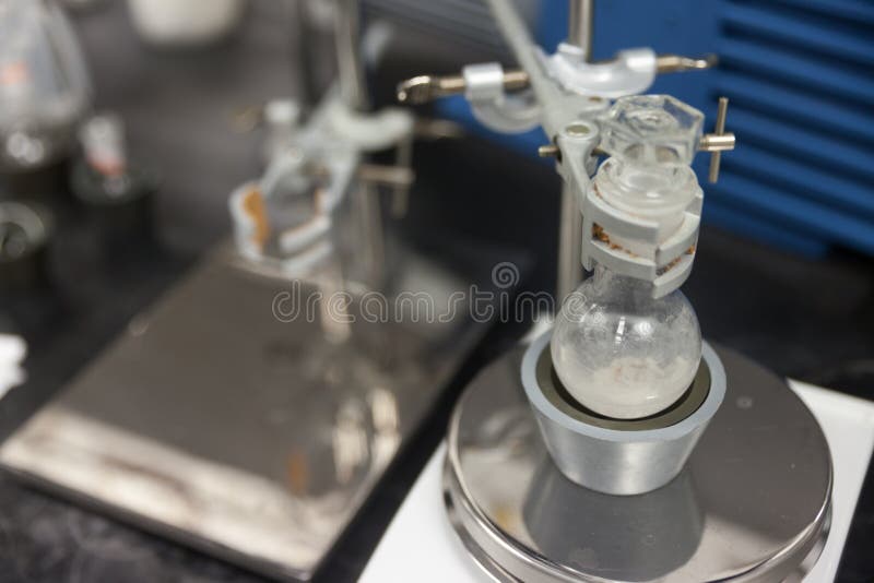 Roundbottom Flask and Burette Clamp Stock Photo Image of beaker