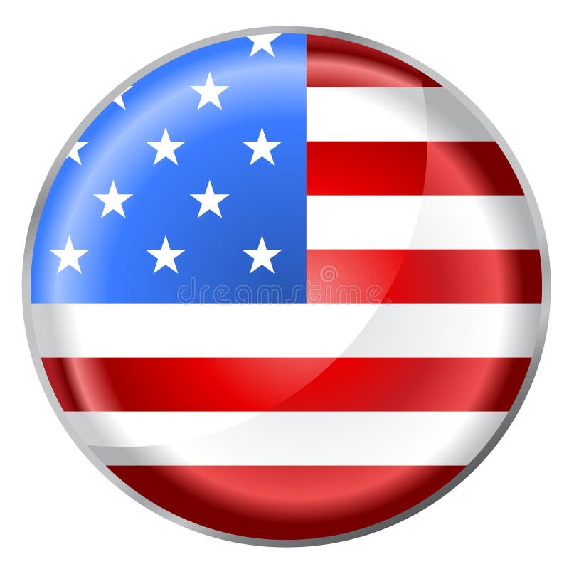 Download Round button flag stock vector. Illustration of button ...